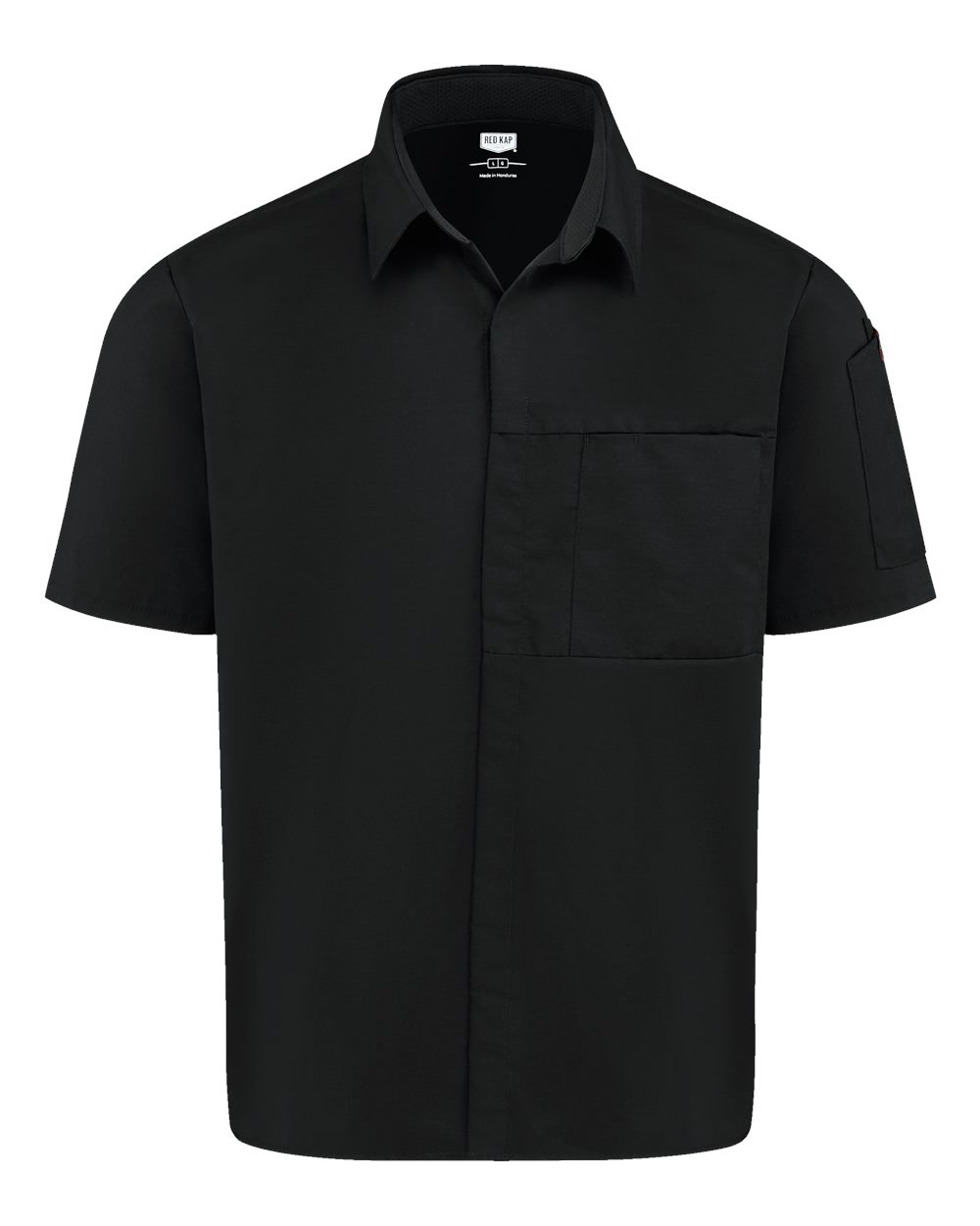 Chef Designs Poplin Airflow Cook Shirt with OilBlok. 502M - Black