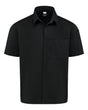 Chef Designs Poplin Airflow Cook Shirt with OilBlok. 502M - Black
