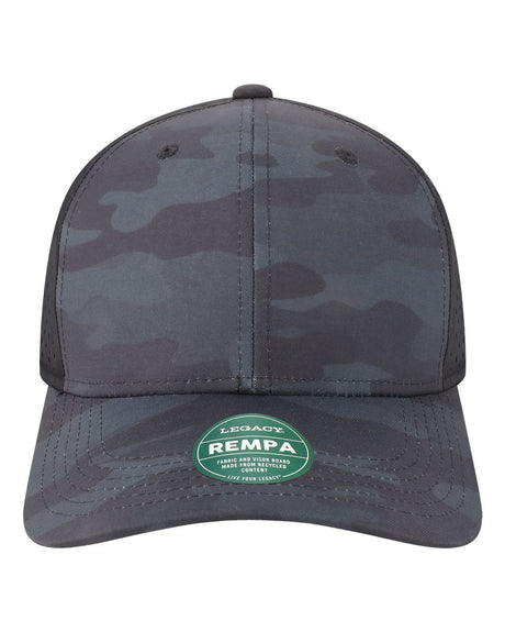 LEGACY Reclaim Mid-Pro Adjustable Cap. REMPA - Black Camo