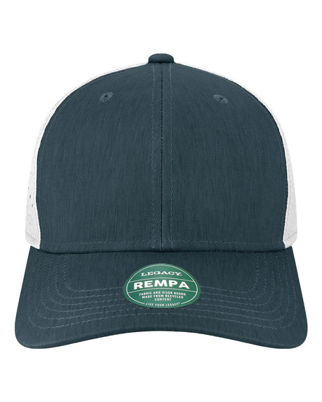 LEGACY Reclaim Mid-Pro Adjustable Cap. REMPA - Eco Navy/ White