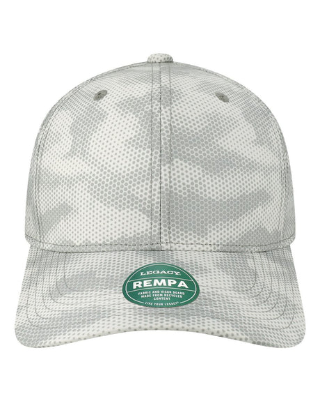 LEGACY Reclaim Mid-Pro Adjustable Cap. REMPA - Grey Camo Dots
