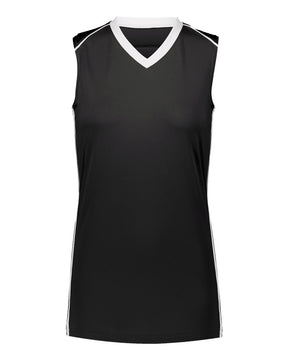 Augusta Sportswear Women's Rover Jersey. 1687 - Black/ White