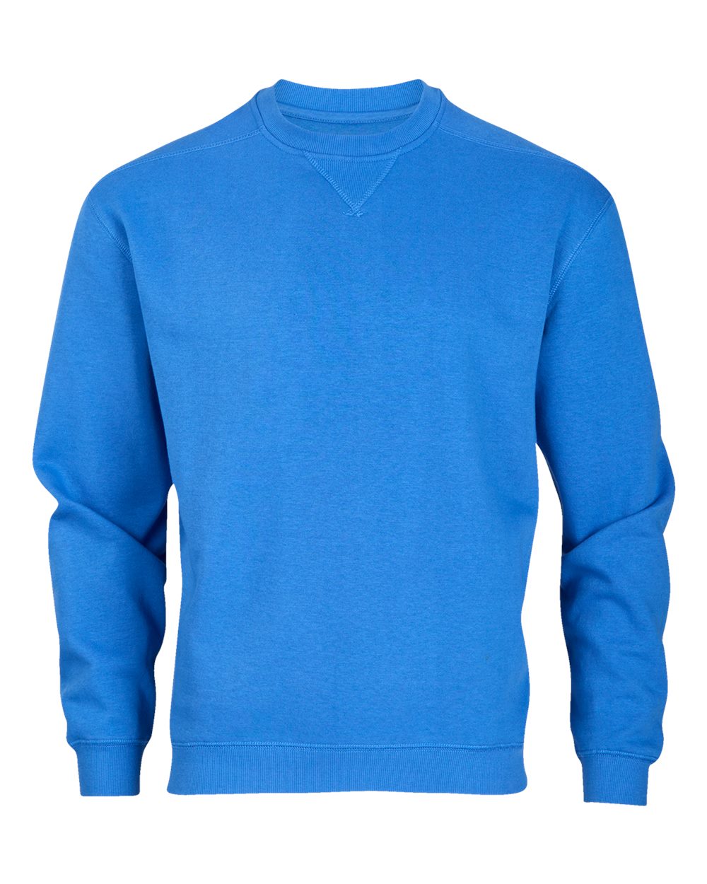 Boxercraft Men's Fleece Crewneck Sweatshirt. BM5101 - Collegiate Blue