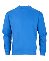 Boxercraft Men's Fleece Crewneck Sweatshirt. BM5101 - Collegiate Blue