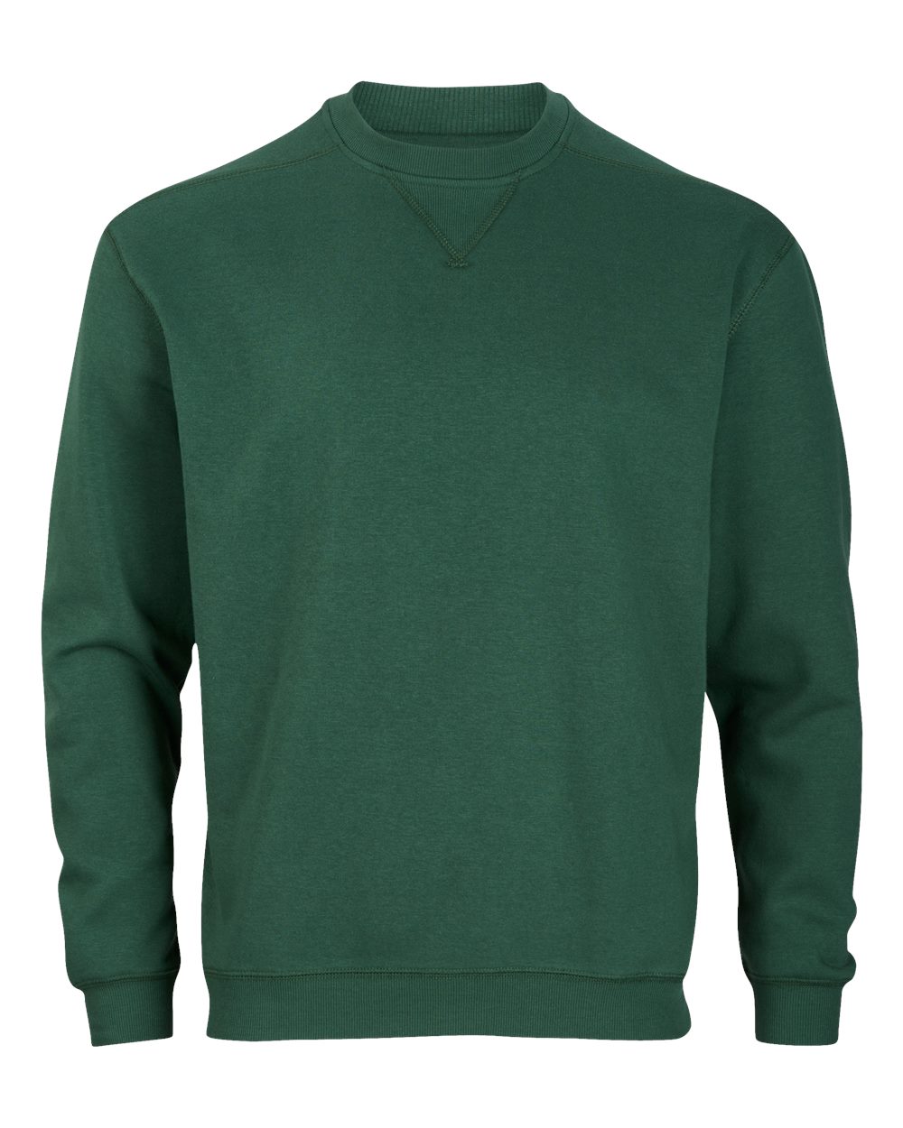 Boxercraft Men's Fleece Crewneck Sweatshirt. BM5101 - Dark Green