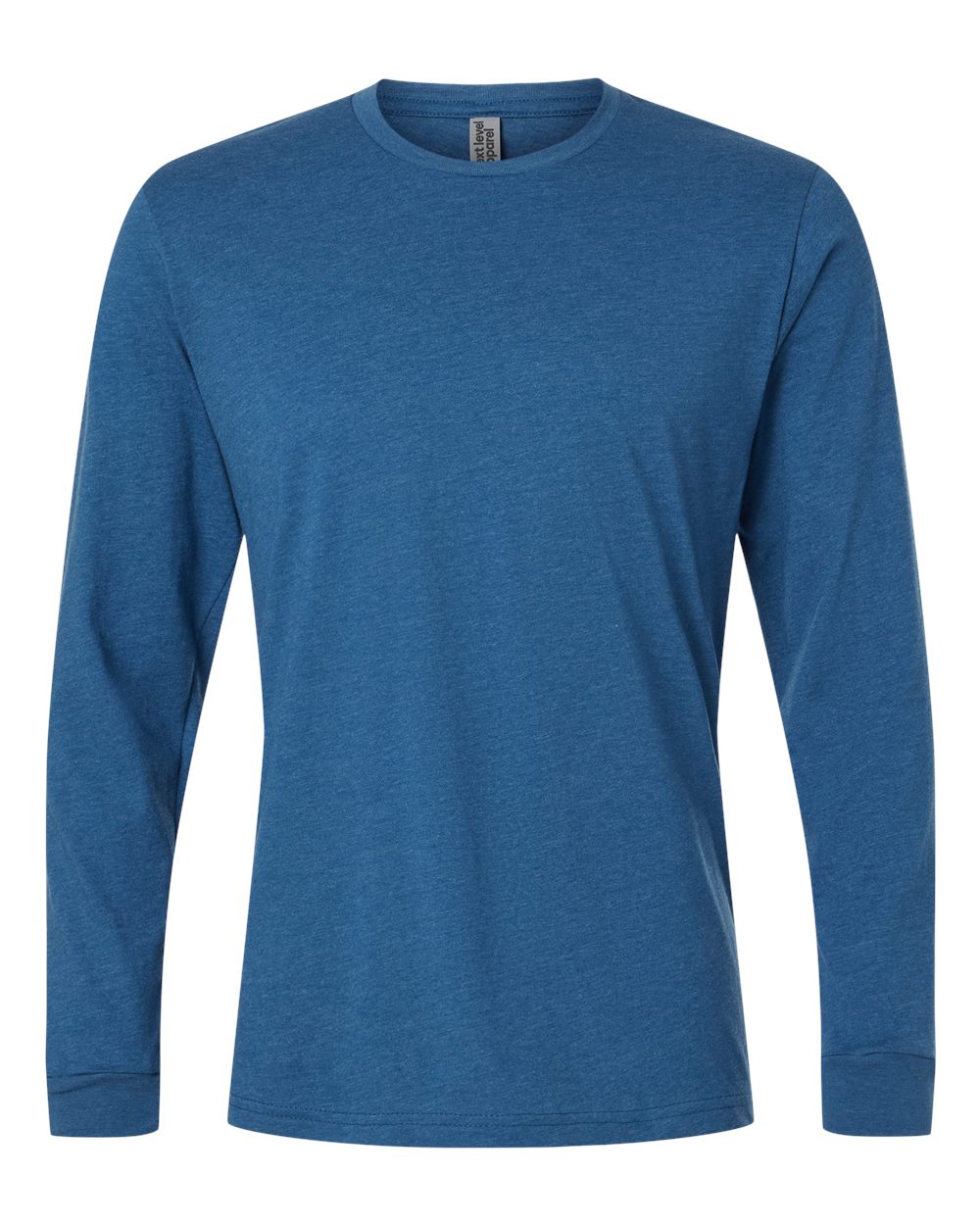 Next Level Unisex CVC Long Sleeve Tee. 6211 - Heather Cool Blue