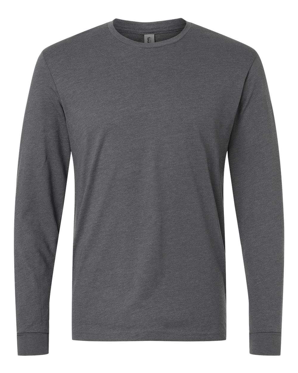 Next Level Unisex CVC Long Sleeve Tee. 6211 - Heather Heavy Metal
