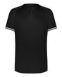 Augusta Sportswear Youth Cutter Henley Jersey. 6906 - Black/ White