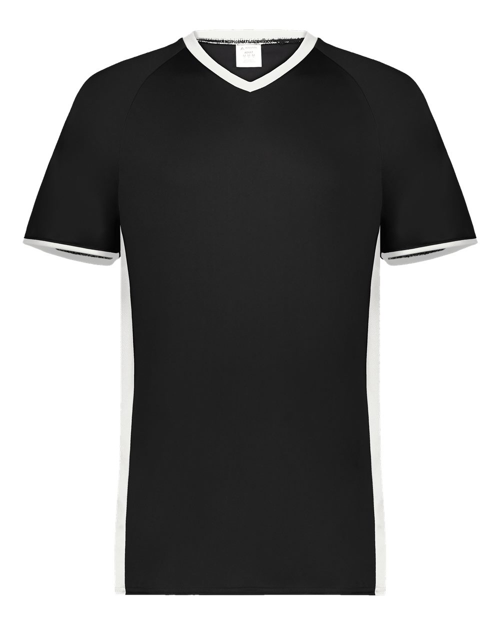 Augusta Sportswear Youth Cutter V-Neck Jersey. 6908 - Black/ White