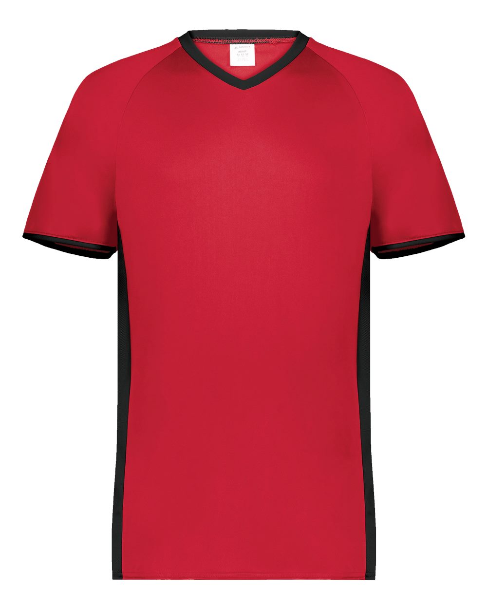 Augusta Sportswear Youth Cutter V-Neck Jersey. 6908 - Scarlet/ Black