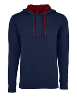 Next Level Unisex Laguna Hoodie Sweatshirt. 9301 - Midnight Navy/ Cardinal