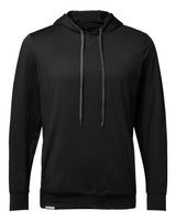 Holloway Men's Eco Revive™ Ventura Soft Knit Hooded Sweatshirt. 222598 - Black