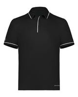 Holloway Men's CoolCore® Polo. 222518 - Black/ White