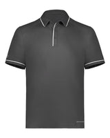 Holloway Men's CoolCore® Polo. 222518 - Iron/ White
