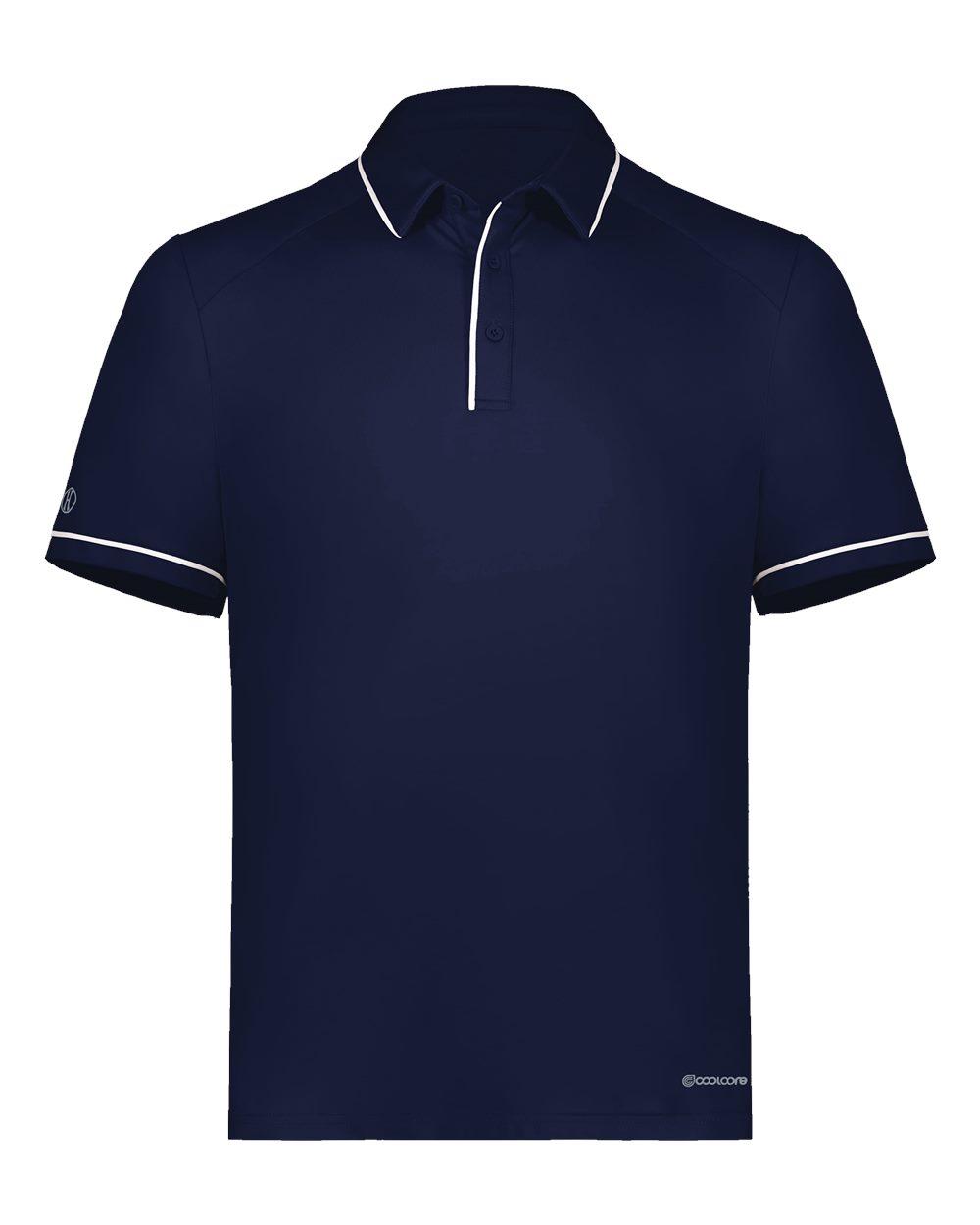 Holloway Men's CoolCore® Polo. 222518 - Navy/ White