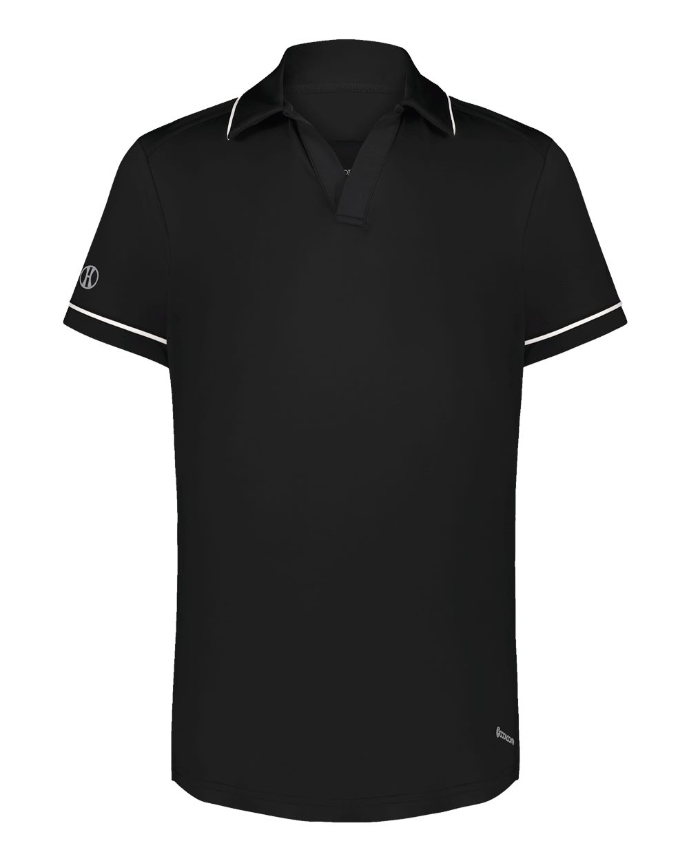 Holloway Women's CoolCore® Polo. 222701 - Black/ White