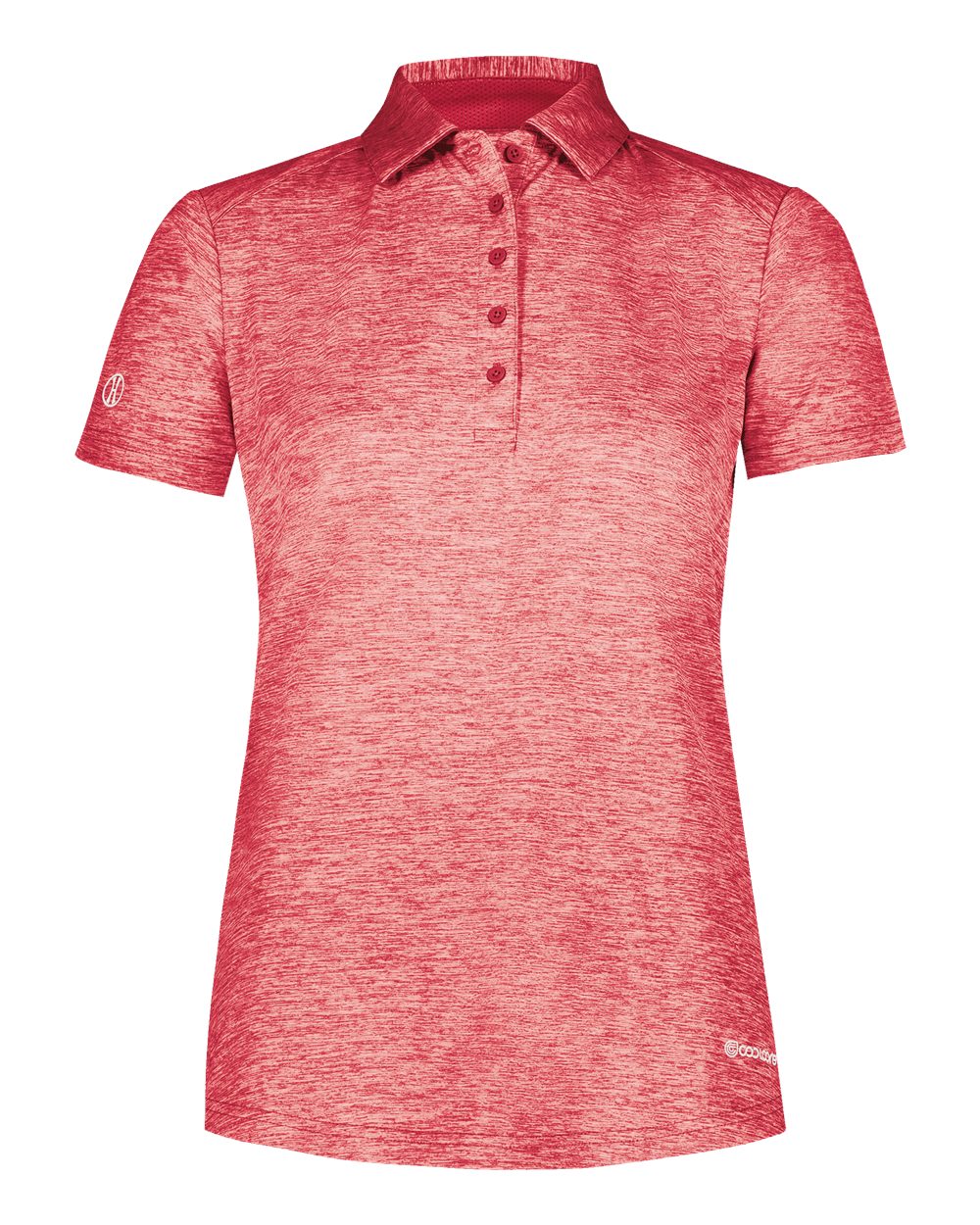 Holloway Women's Electrify CoolCore® Polo. 222772 - Scarlet Heather