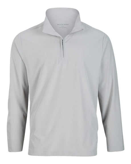 Boxercraft Men's Quarter-Zip Stretch Pullover. BM5206 - Oxford