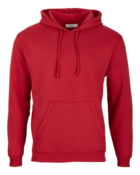 Boxercraft Unisex Fleece Hooded Sweatshirt. BM5302 - Brick Red