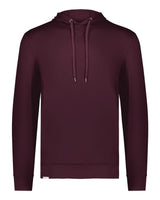 Holloway Men's Eco Revive™ Ventura Soft Knit Hooded Sweatshirt. 222598 - Maroon