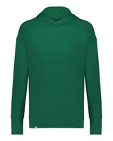 Holloway Women's Eco Revive™ Ventura Soft Knit Hooded Sweatshirt. 222798 - Dark Green