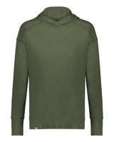 Holloway Women's Eco Revive™ Ventura Soft Knit Hooded Sweatshirt. 222798 - Olive