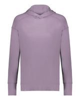 Holloway Women's Eco Revive™ Ventura Soft Knit Hooded Sweatshirt. 222798 - Lavender