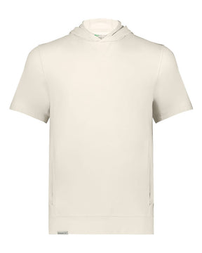 Holloway Youth Eco Revive™ Ventura Soft Knit Short Sleeve Hooded Sweatshirt. 222605 - Birch