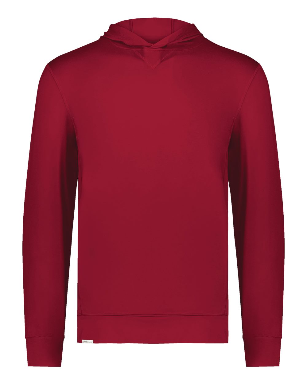 Holloway Youth Eco Revive™ Ventura Soft Knit Hooded Sweatshirt. 222698 - Scarlet