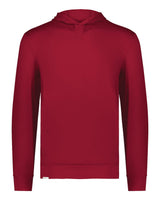 Holloway Youth Eco Revive™ Ventura Soft Knit Hooded Sweatshirt. 222698 - Scarlet
