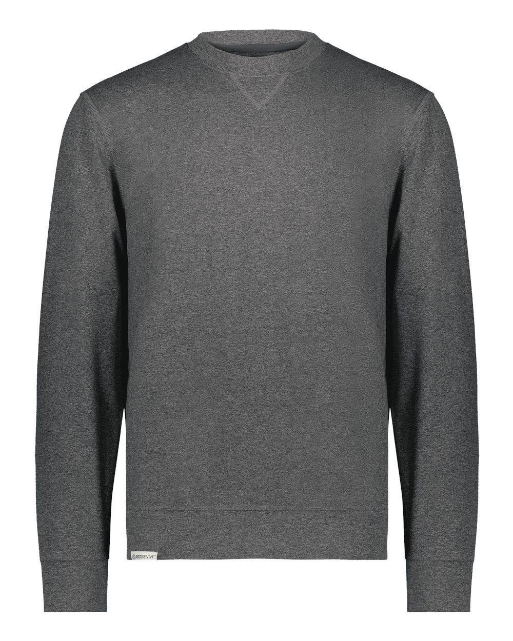 Holloway Unisex Eco Revive™ Ventura Soft Knit Crewneck Sweatshirt. 223503 - Carbon Heather