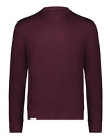 Holloway Unisex Eco Revive™ Ventura Soft Knit Crewneck Sweatshirt. 223503 - Maroon