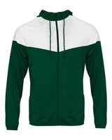 Badger Men's Spirit Outer-Core Jacket. 7722 - Forest/ White