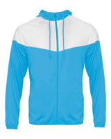 Badger Men's Spirit Outer-Core Jacket. 7722 - Columbia Blue/ White