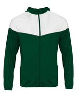 Badger Youth Sprint Outer-Core Jacket. 2722 - Forest/ White