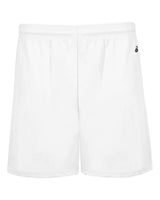 Badger Youth B-Core 4" Pocketed Shorts. 2146 - White