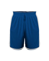 Alleson Athletic Youth Crossover Reversible Shorts. 590PSPY - Royal/ White