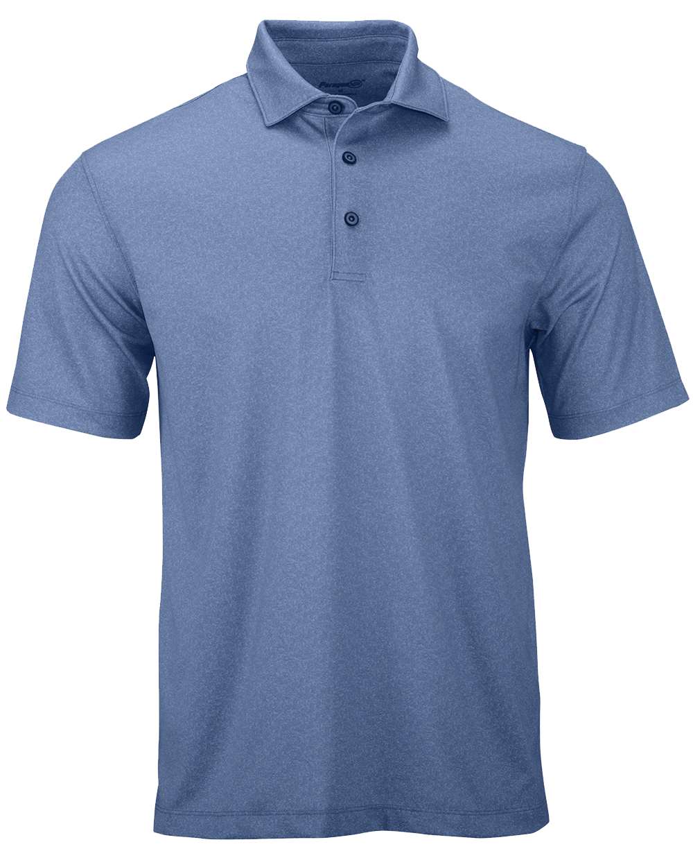 Paragon Men's Derby Sublimated Heathered Polo. 152 - Blue Heather