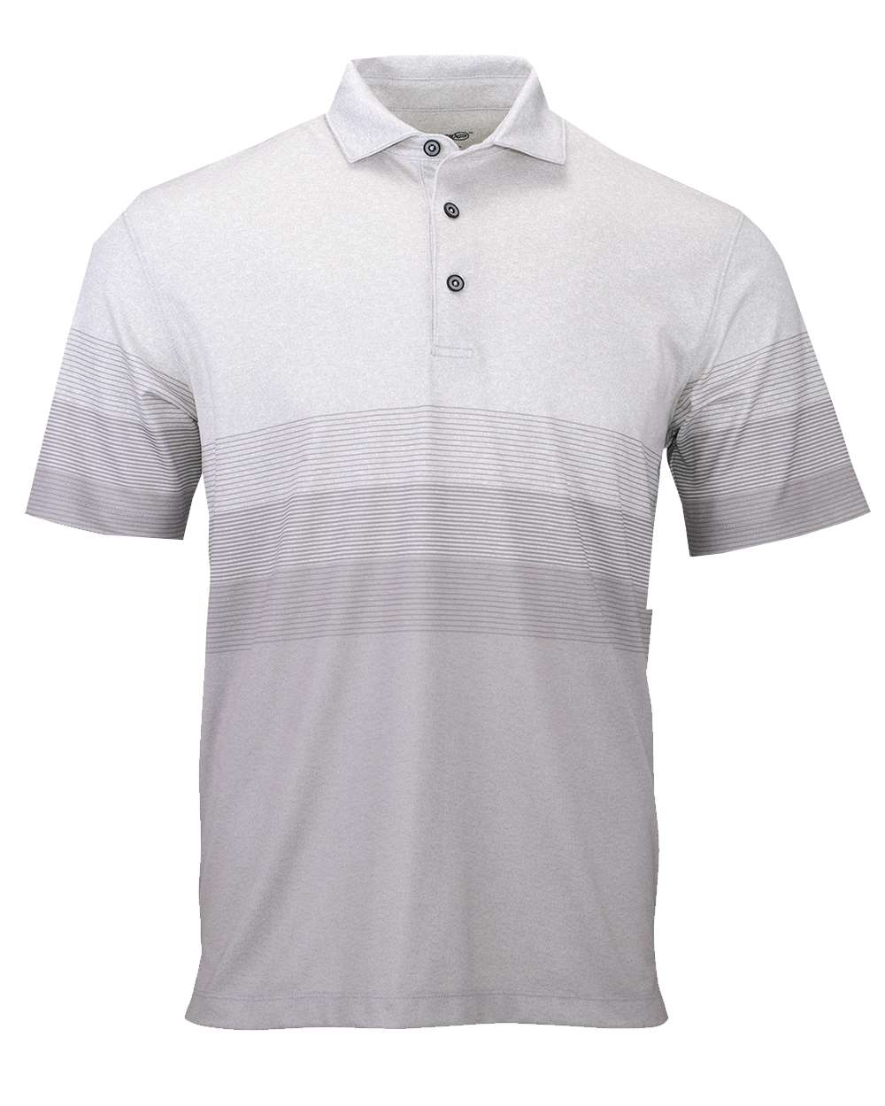 Paragon Men's Belmont Sublimated Heathered Polo. 153 - Ash Heather