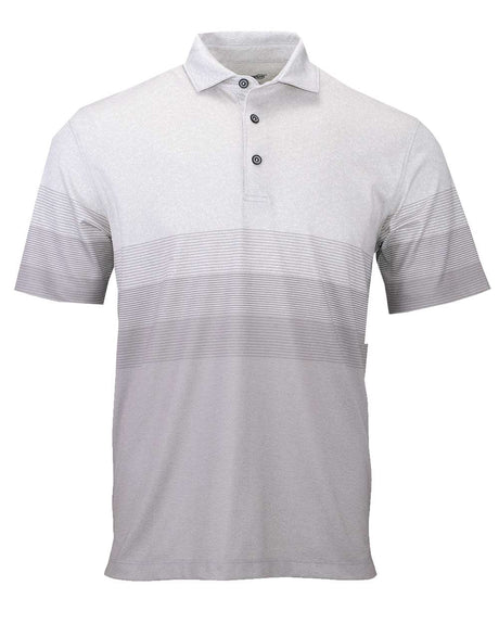 Paragon Men's Belmont Sublimated Heathered Polo. 153 - Ash Heather