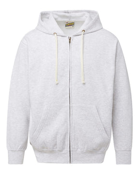 MV Sport Unisex Vintage Fleece Full-Zip Hooded Sweatshirt. 22132 - Ash