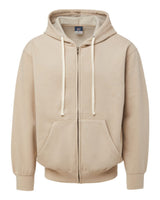 MV Sport Unisex Vintage Fleece Full-Zip Hooded Sweatshirt. 22132 - Atmosphere