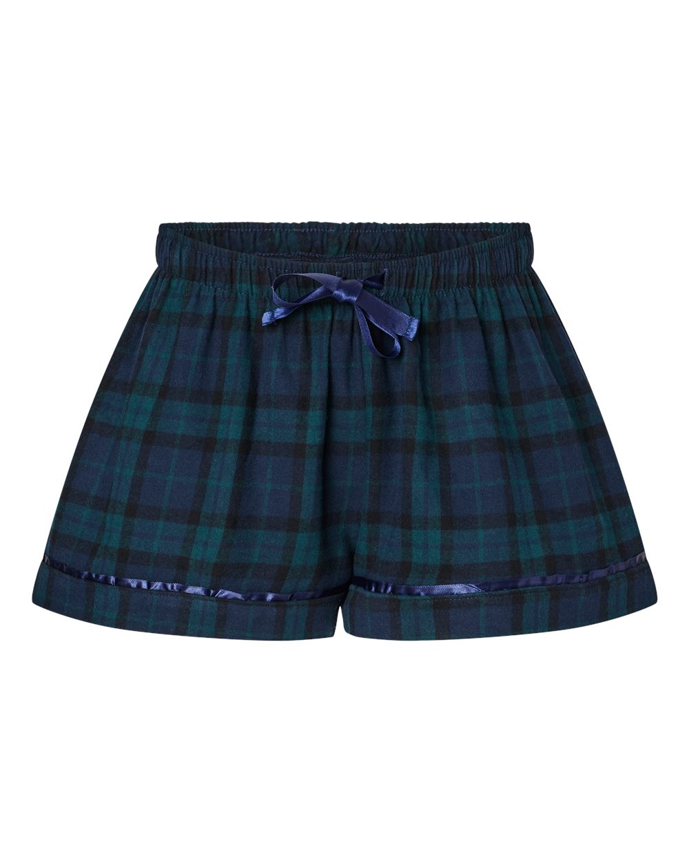 Boxercraft Women's Flannel Shorts. BW6501 - Scottish Tartan Plaid