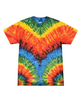 Colortone Unisex Multi-Color Tie-Dyed T-Shirt. 1000 - Woodstock