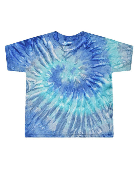 Colortone Toddler Tie-Dyed T-Shirt. 1160 - Blue Jerry