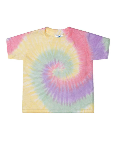Colortone Toddler Tie-Dyed T-Shirt. 1160 - Zen Rainbow