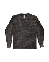 Colortone Unisex Mineral Wash Long Sleeve T-Shirt. 2300 - Mineral Black