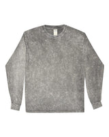Colortone Unisex Mineral Wash Long Sleeve T-Shirt. 2300 - Mineral Grey