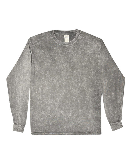 Colortone Unisex Mineral Wash Long Sleeve T-Shirt. 2300 - Mineral Grey