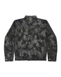 Colortone Unisex Tie-Dyed Denim Jacket. 9050 - Black Crinkle